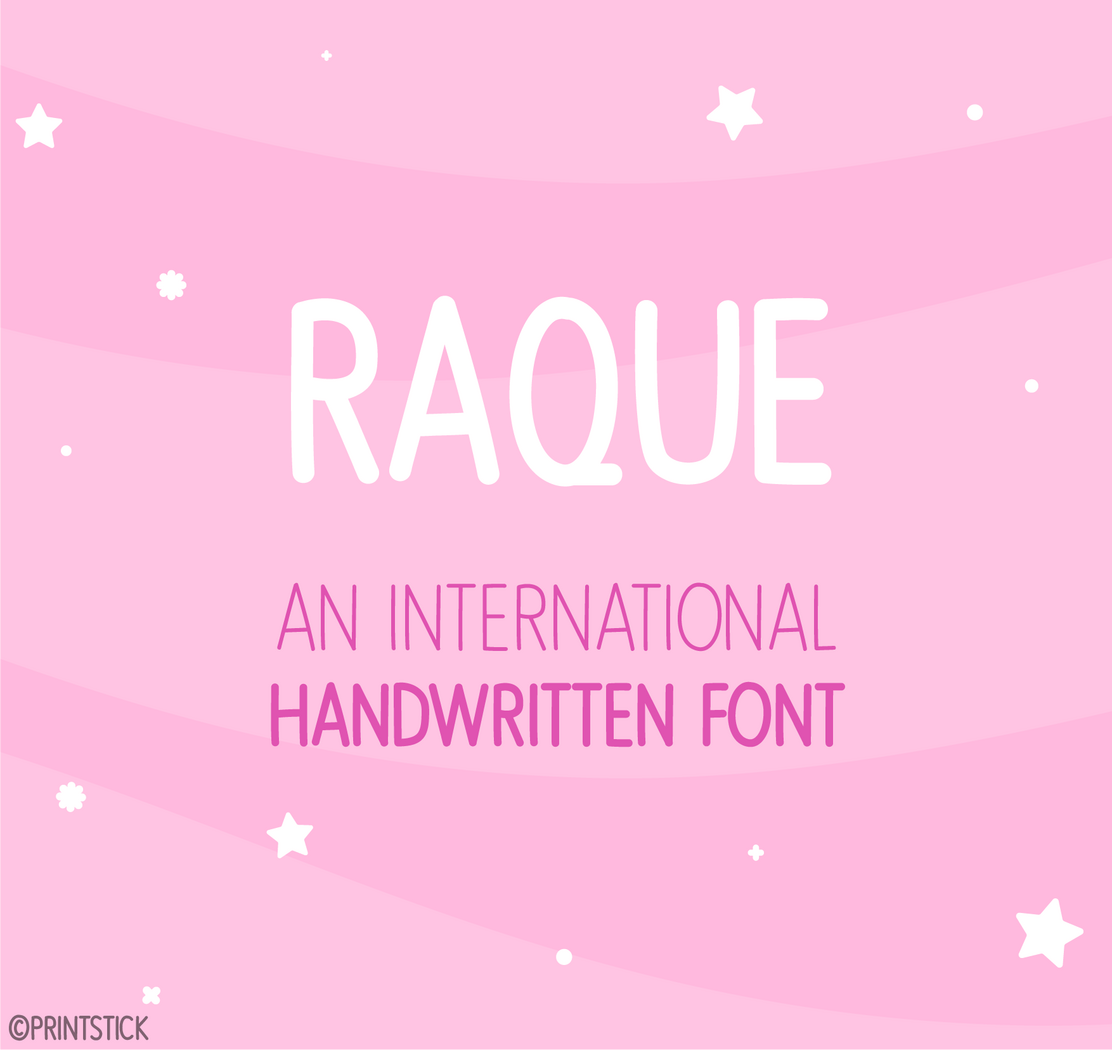 Fonts for Digital Planning